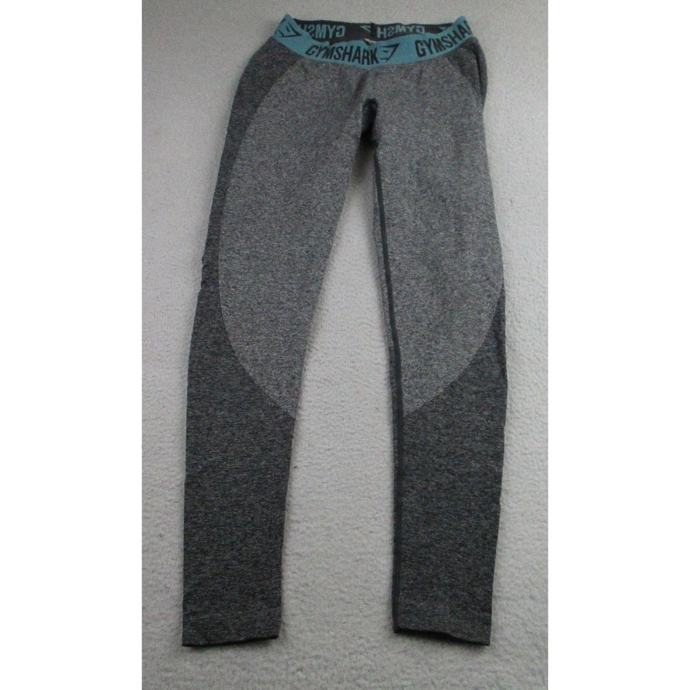 Gymshark Leggings Womens Small Gray Seamless High‎ Waist Workout Athletic